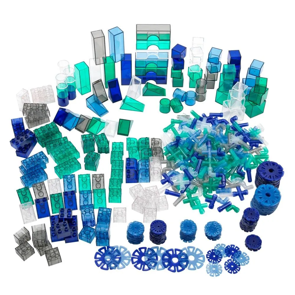 Excellerations Calming See-Through Blocks & Manipulatives - Kit of 5