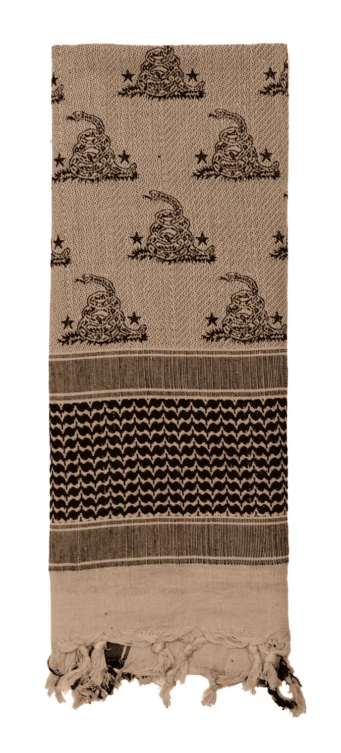 Exclusive event Snake Shemagh Supportive policies Tactical Scarf Rothco Gadsden Desert