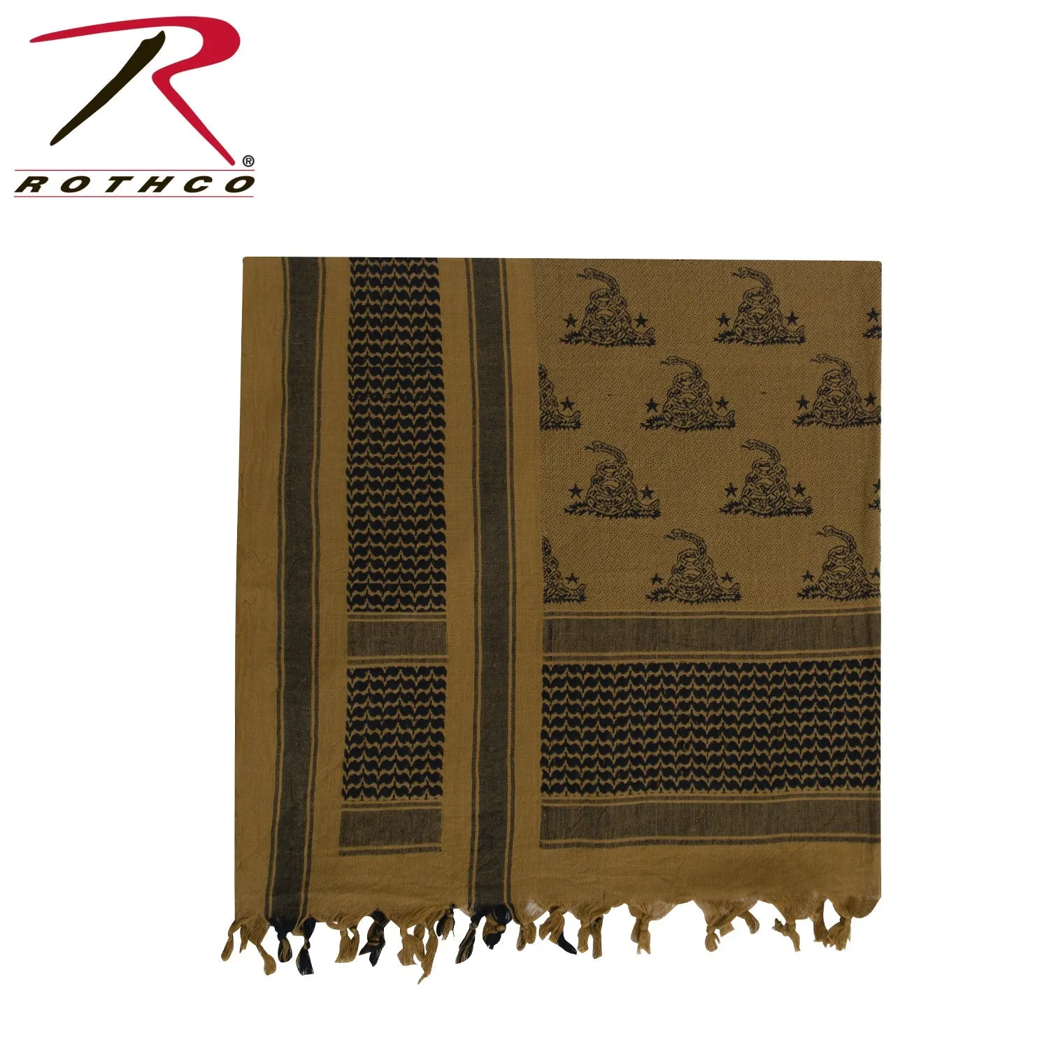 Exclusive event Snake Shemagh Supportive policies Tactical Scarf Rothco Gadsden Desert