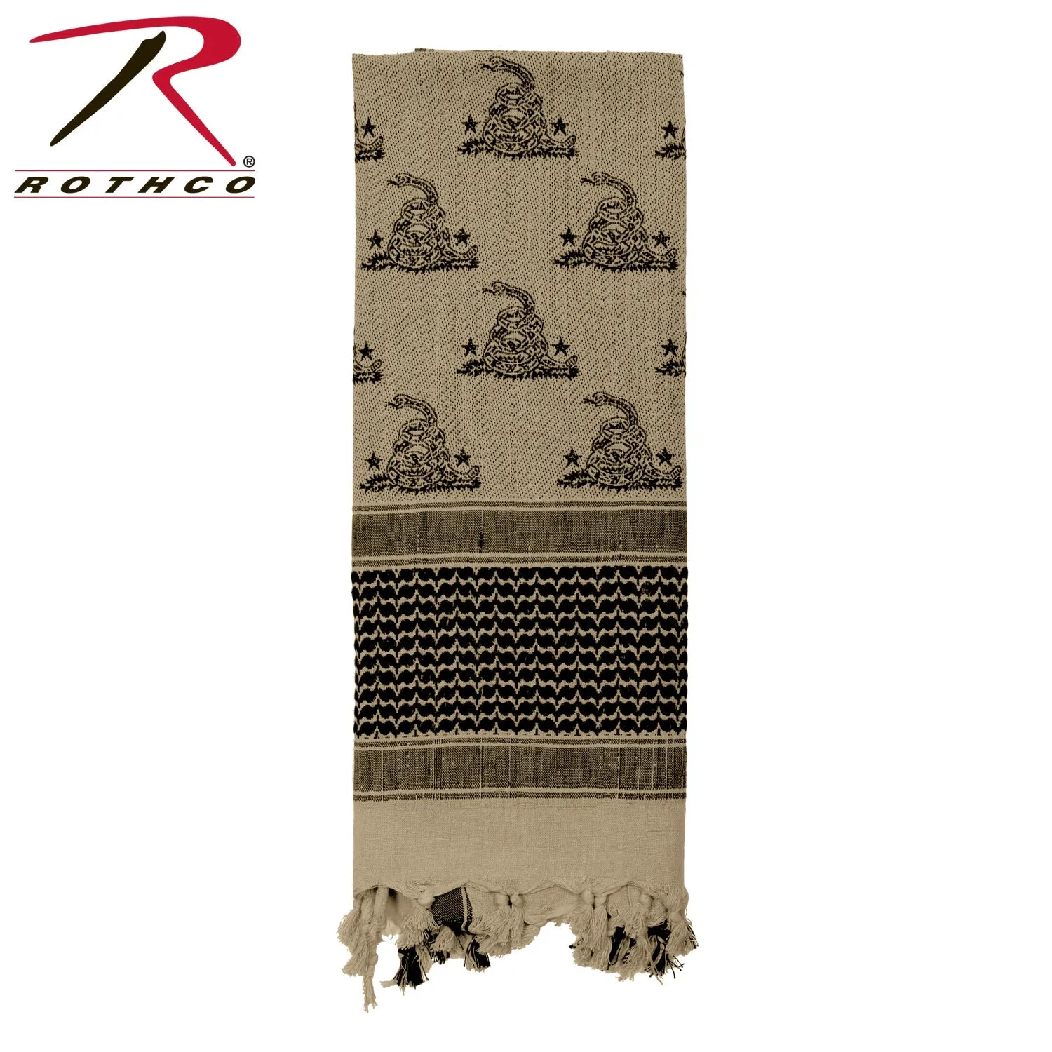 Exclusive event Snake Shemagh Supportive policies Tactical Scarf Rothco Gadsden Desert