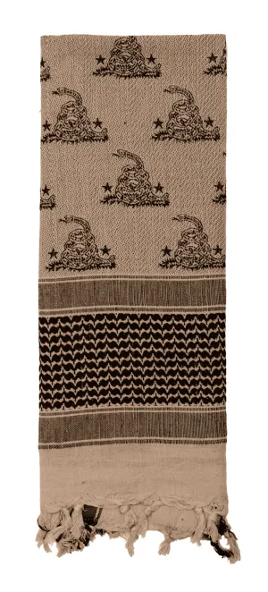 Exclusive event Snake Shemagh Supportive policies Tactical Scarf Rothco Gadsden Desert
