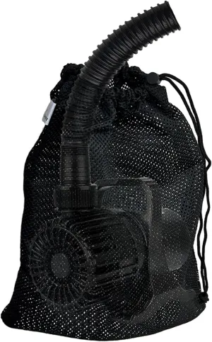 Extra Large Fountain Mesh Pond Pump Filter Bag,1 Pc 24"x26" Water Pump Barrier Bags,Black Media Net Bag,Protection Cover for Pood Biofilters,Aquarium Filtration,Filters,Submersible,Water Garden