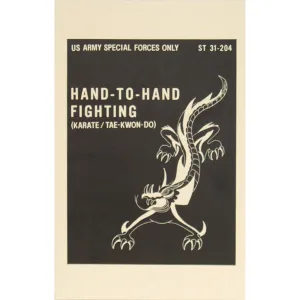 FIELD MANUAL - HAND TO HAND FIGHTING (KARATE/TAE KWON-DO)