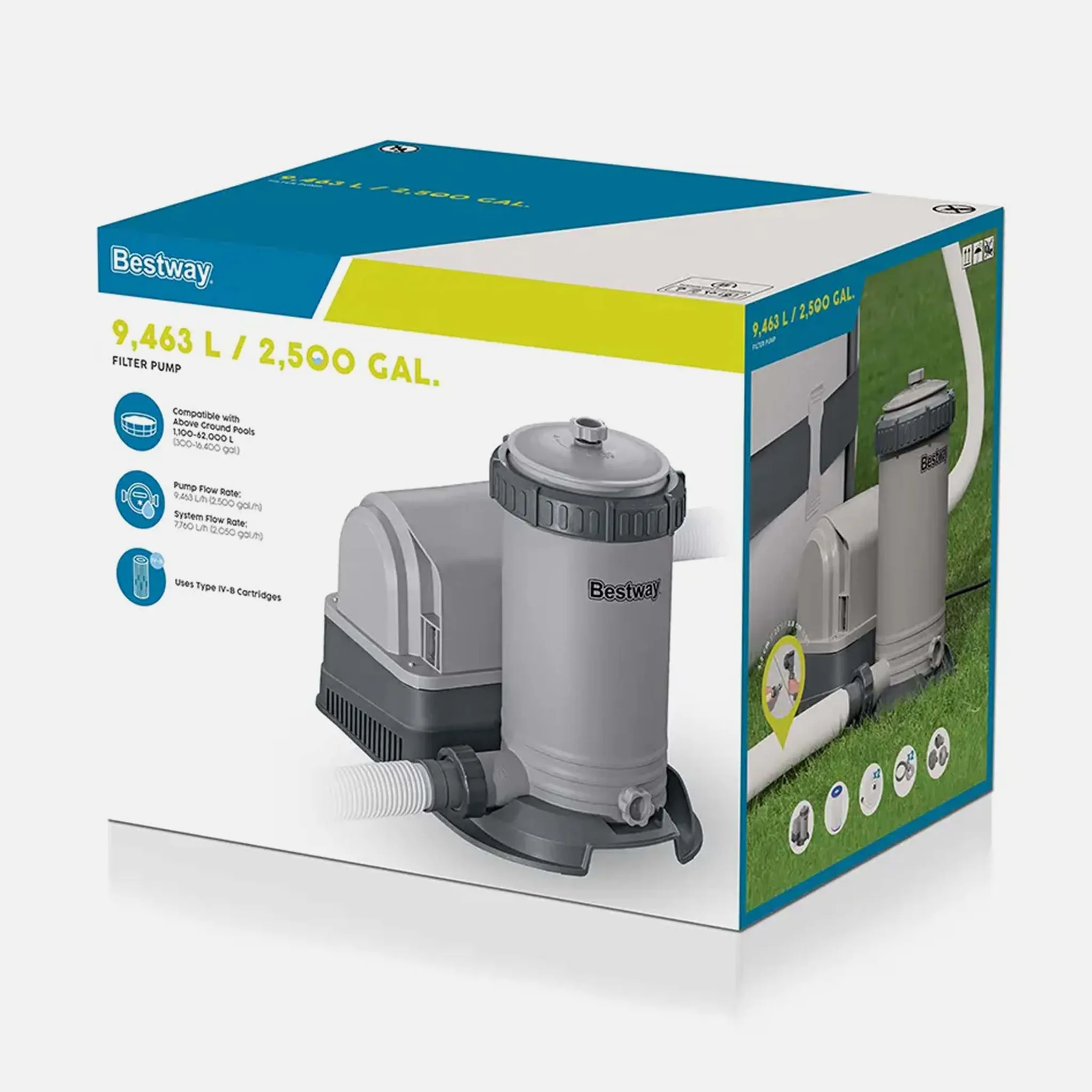FILTER PUMP (2500gal)