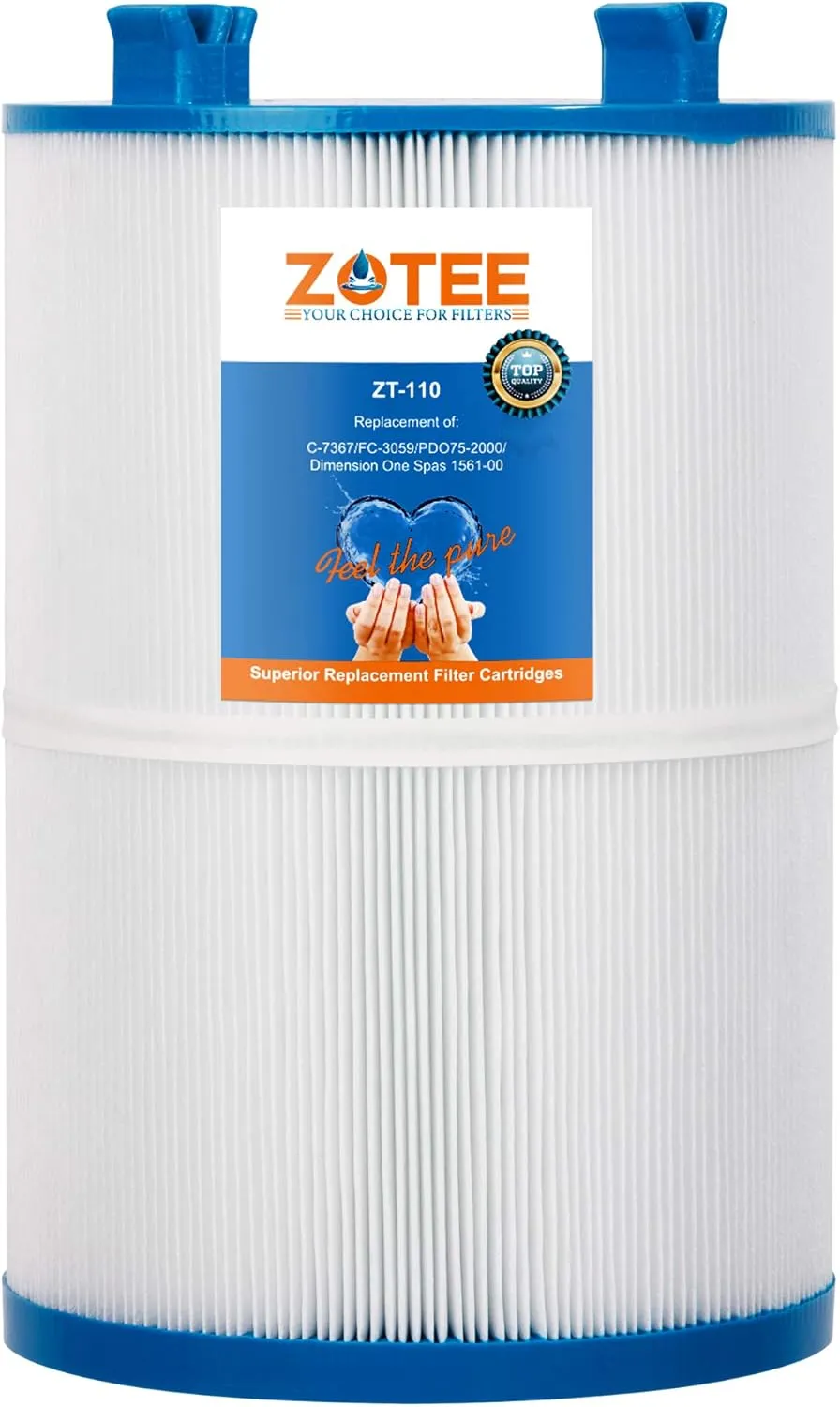 Filters 75 sq.ft.Pool Filter Replaces Dimension One 1561-00, PDO75-2000, Filbur FC-3059, C-7367, Darlly 70759,PDO75-2000, Baleen Filters AK-60035, Hot Springs Spa Filters, 1 Pack