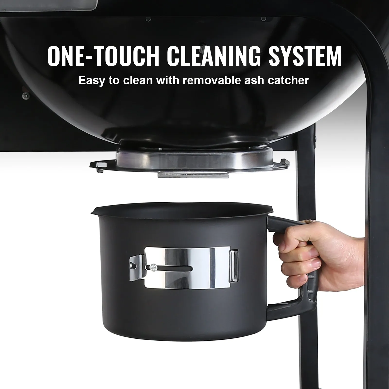 (FINAL PRICES ARE LOWER ON OUR SITE!) VEVOR 21 inch Kettle Charcoal Grill BBQ Portable Grill with Cart Outdoor Cooking