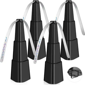 Fly Fans for Tables 4 Pack - Fly Repellent for Outdoor Indoor Meal - Portable Automatic Picnic Table Food Fly Fans -Fly Repellent Fans Spinner for Restaurant, Party, Home