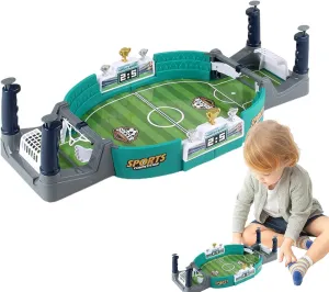 Football Table Game - Classic Foosball Table Indoors Fun, Sturdy Minis Soccer Tables | Durables and Easy to Play Family Game Nights Parties and Kids, Compact Design Perfects for Homes Or Office Use