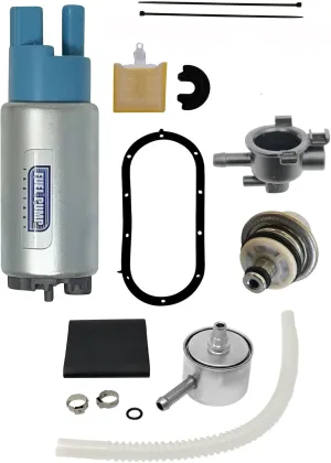 FPF Fuel Pump W/Regulator, Housing & Seal For 02-07 Harley Davidson Touring Road king/Street Glide/Electra Glide/Road Glide and Fuel filter