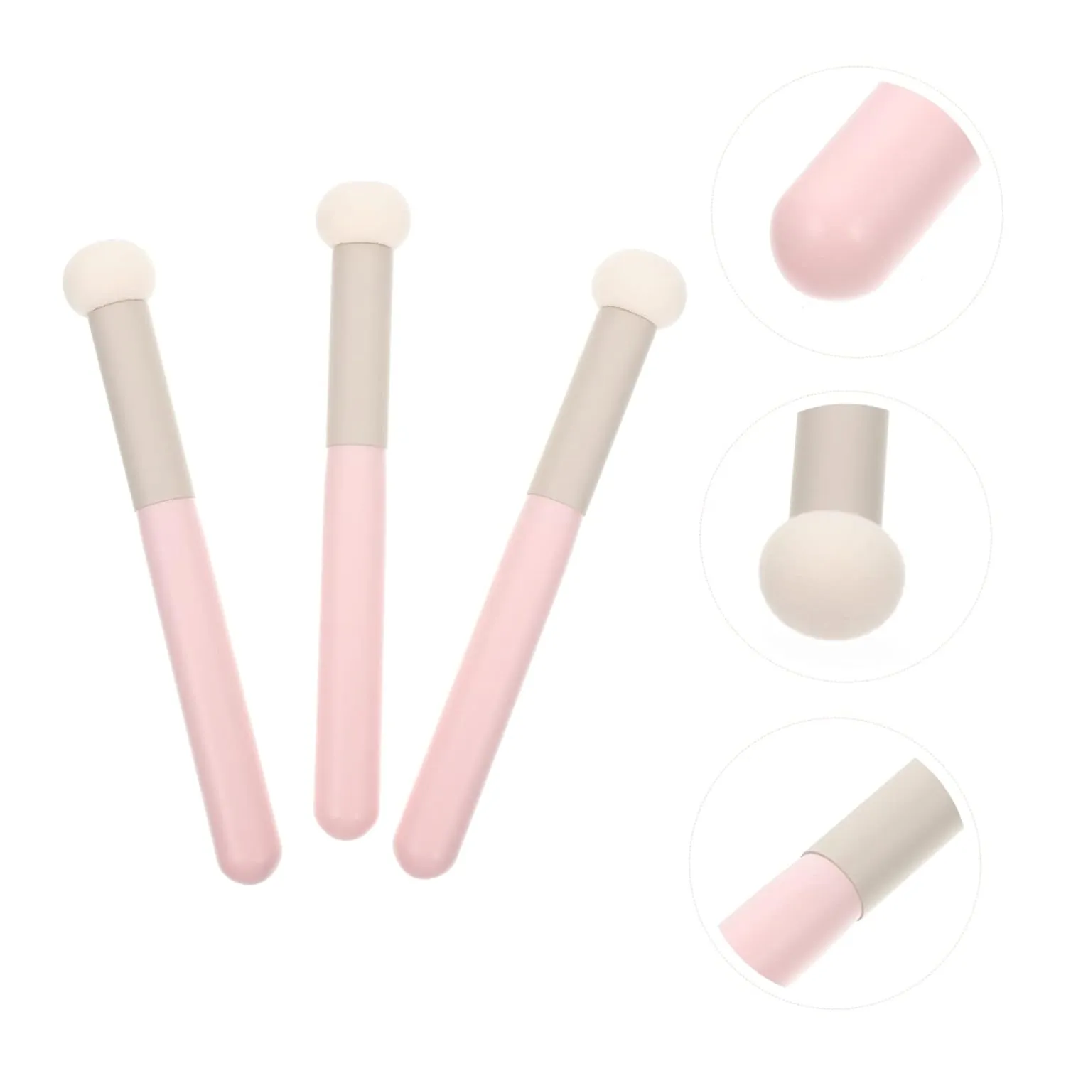 FRCOLOR 12pcs Sponge Concealer Brush Soft Makeup Sponges for Application Dual-use Wet Dry Makeup Blending Balls for Home Salon Use