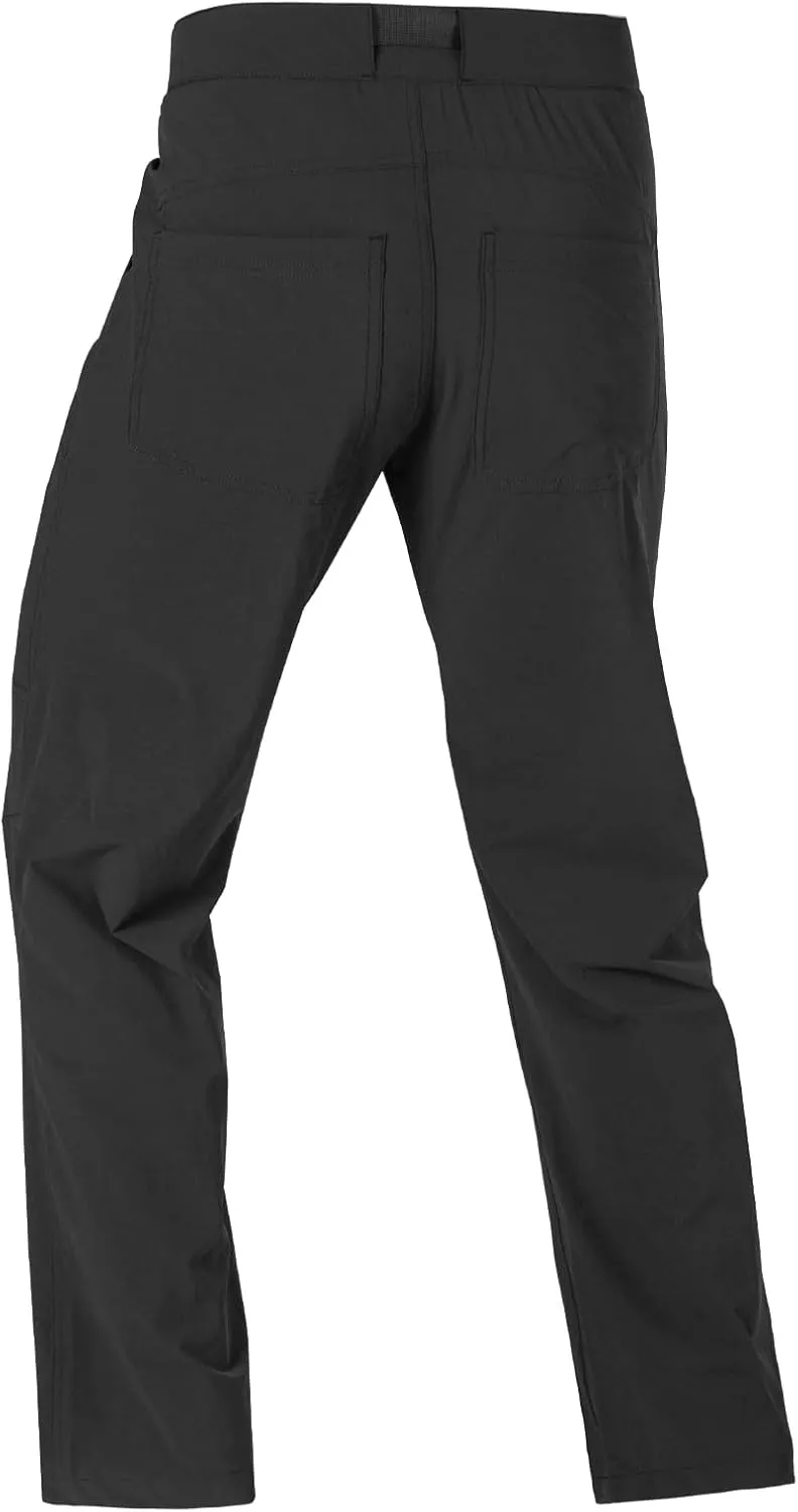 FREE SOLDIER Men's Outdoor Cargo Hiking Pants with Belt Lightweight Waterproof Quick Dry Tactical Pants Nylon Spandex