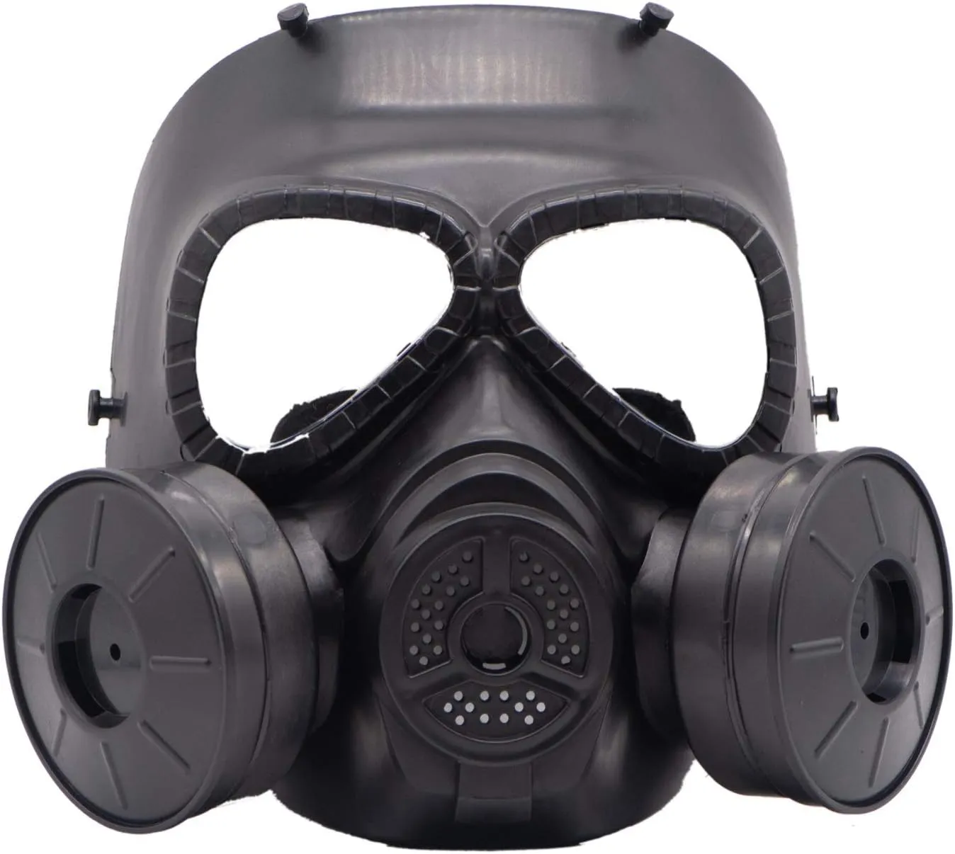 Full Face Airsoft Gas Mask Tactical Skull Dummy Toxic Game Mask for BB Gun CS Paintball Cosplay Costume Halloween Masquerade