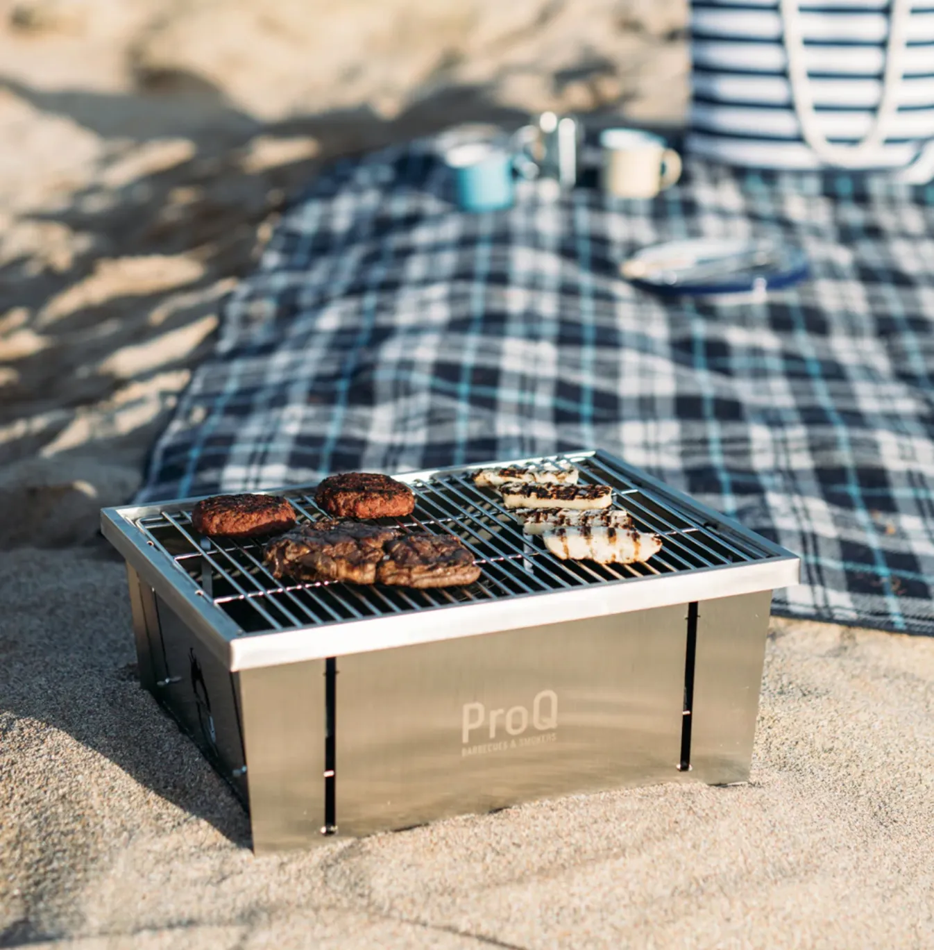 Fully integrated Portable Fully integrated Grill Flatdog BBQ