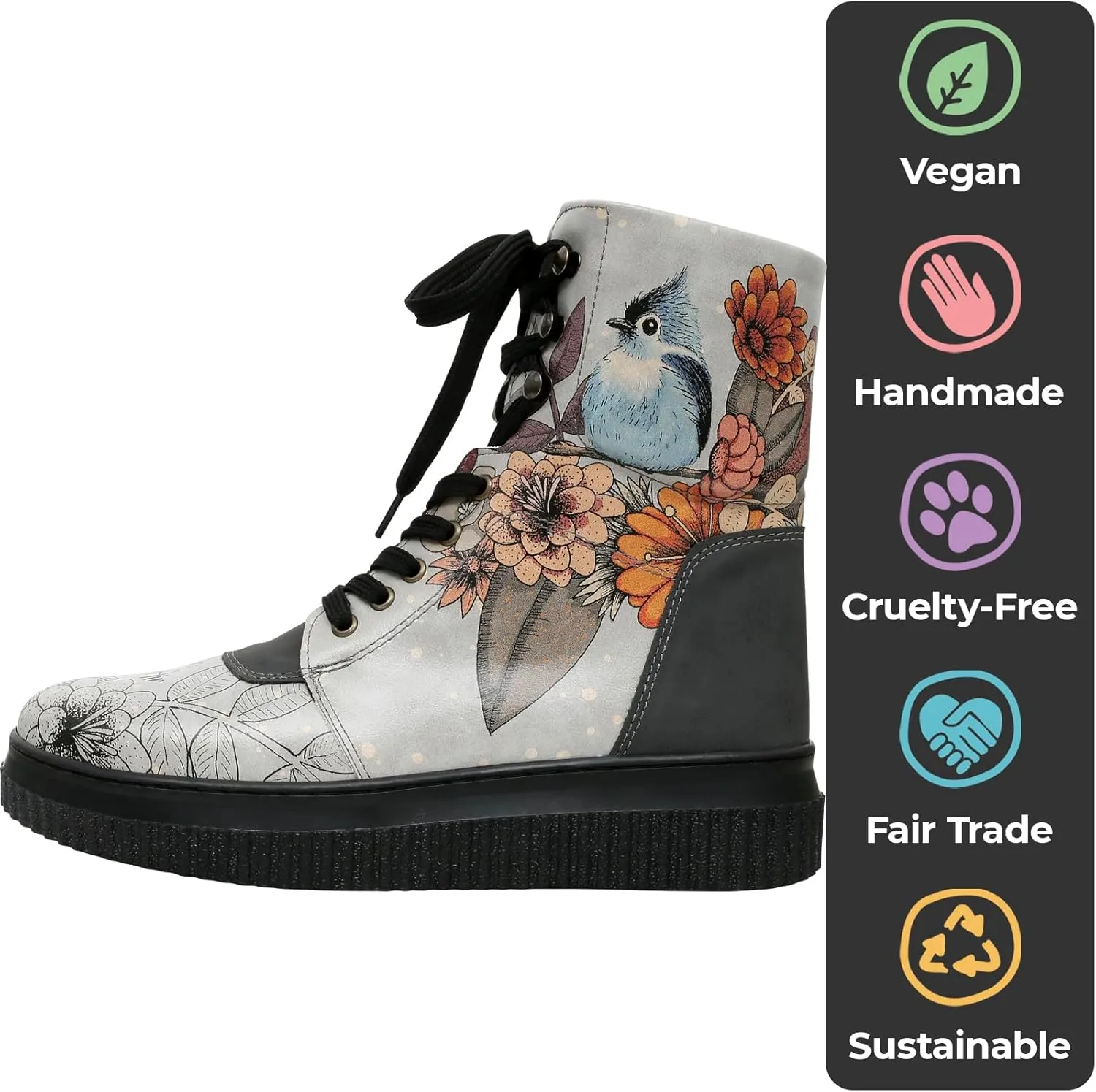 Future Boots for Women - Vegan Leather and Handmade Platform Boots for Women