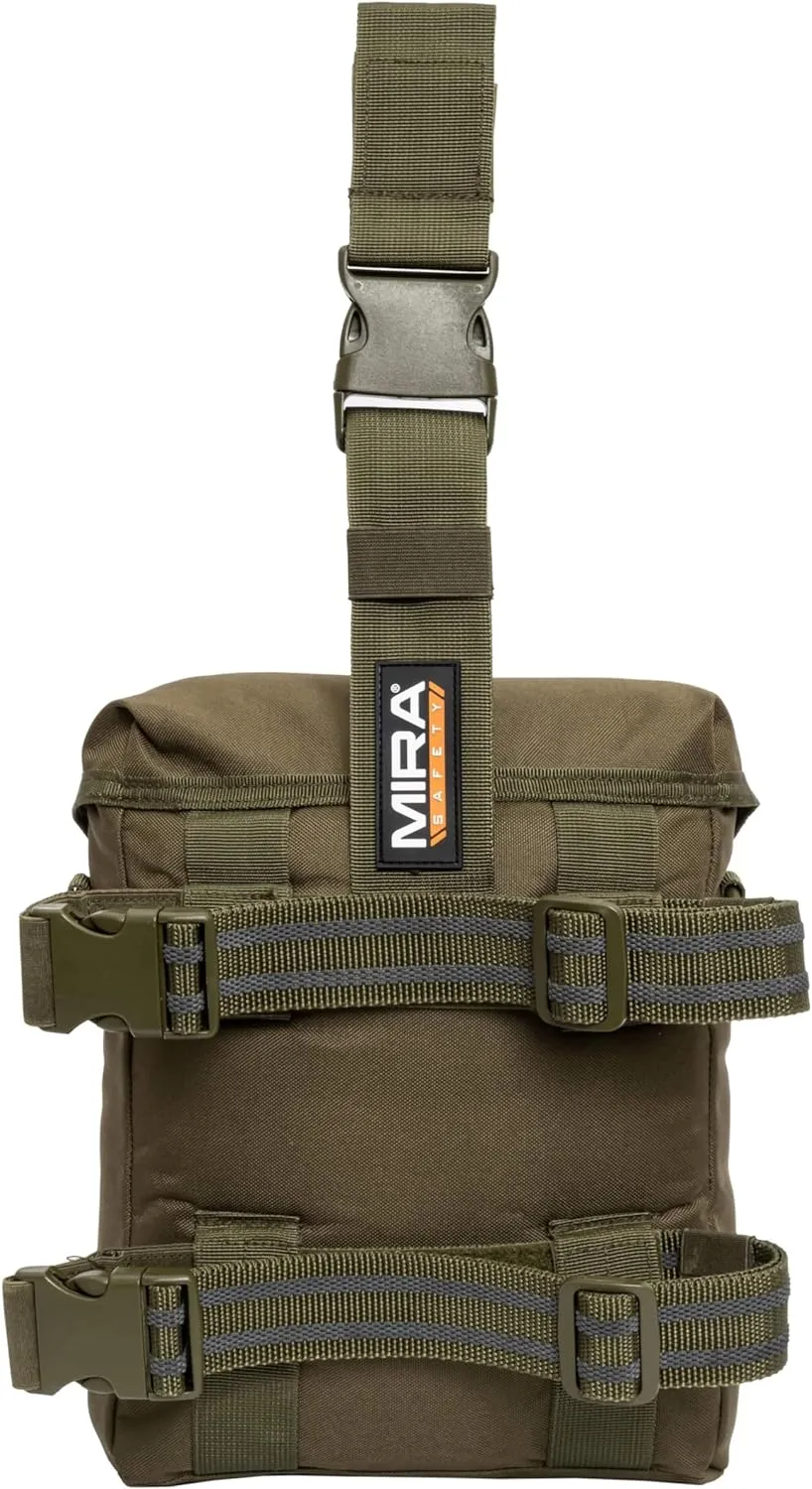 Gas Mask Pouch Bag Respirator-Gear Survival Emergency Professional Equipment (Pouch) - Tactical Green