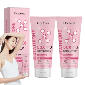 Glutathione 50x Tone Up Body Lotion,Glutathione Body Cream,Moisturizing & Softening Care Lotion (2)