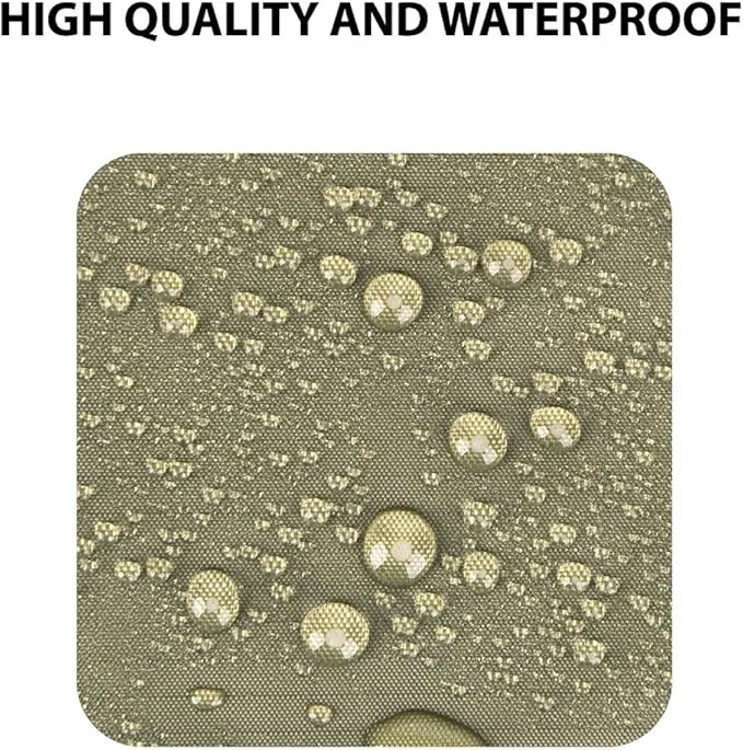 Gold Armour Rainfly Tarp Hammock, Premium 14.7ft/12ft/10ft/8ft Rain Fly Cover, Waterproof Ultralight Camping Shelter Canopy, Survival Equipment Gear Camping Tent Accessories (OD Green 10ft x 8ft)
