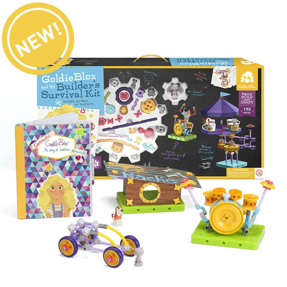 GoldieBlox and the Builder's Survival Kit