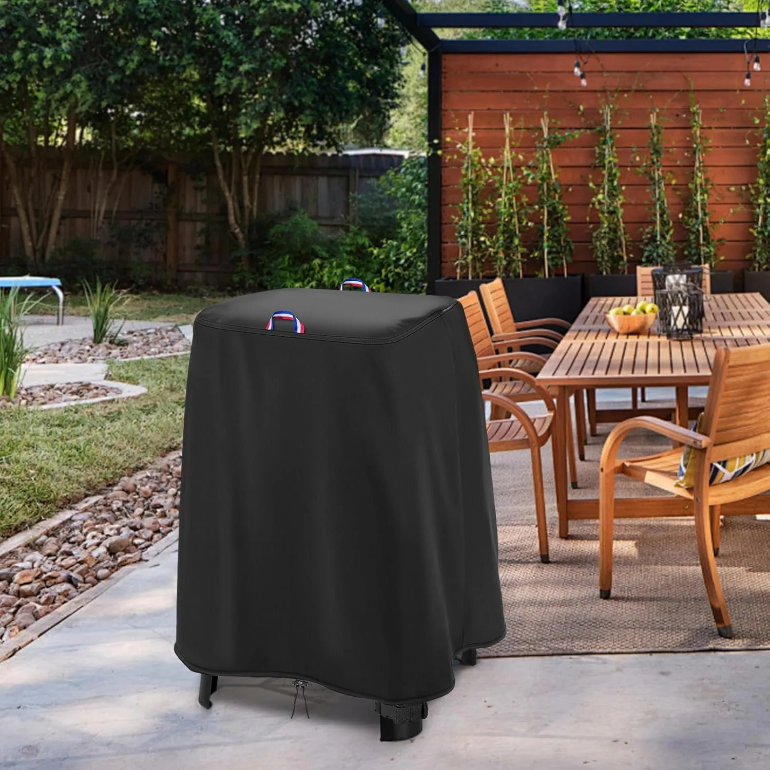 Grill Cover for Weber Lumin Electric Grill with Stand Cover Electric Outdoor Grill Cover for Patio