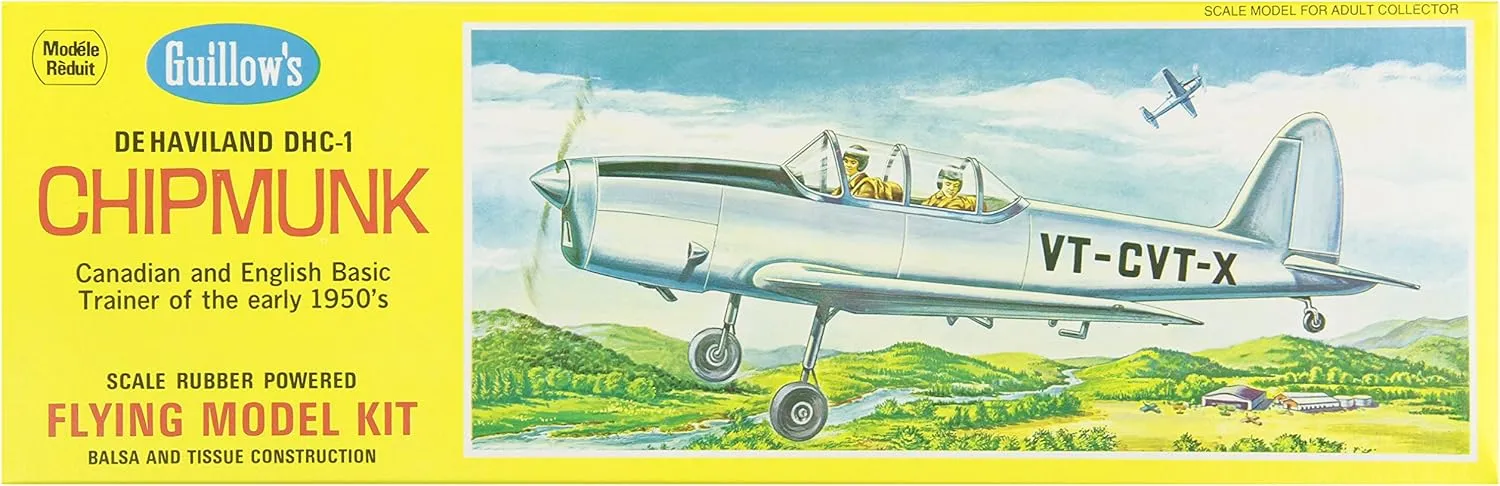 Guillow's DeHaviland Chipmunk Model Kit