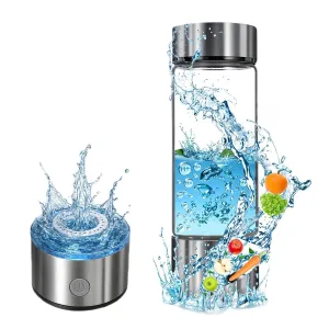 H2next Hydrogen Water Bottle，2025 New Model Hydrogen Water Bottle Generator， Portable Rechargeable aquahealth Hydrogen Water， for Home Office Travel Fitness Drinking