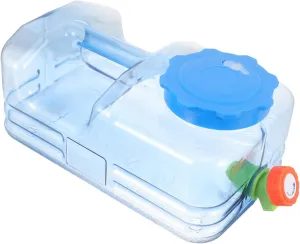 HANABASS Large Capacity Camping Water Jug Portable Outdoor Water Container Leakproof Car Storage Bucket for Hiking Car Emergency