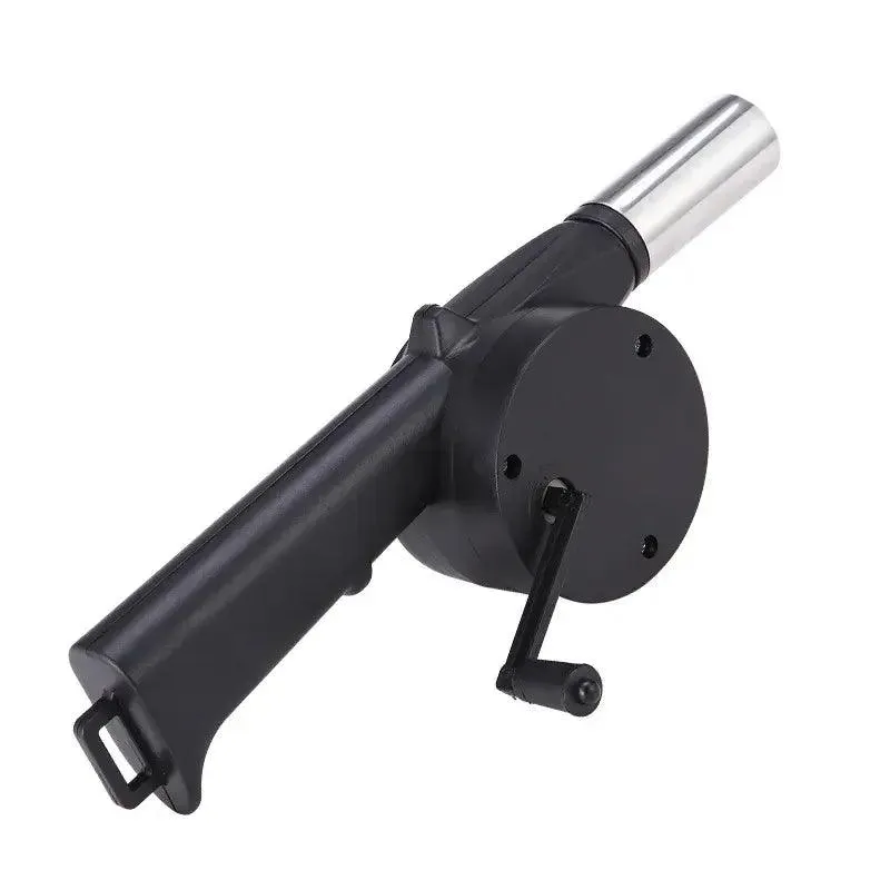 Hand-cranked Air Blower for BBQs