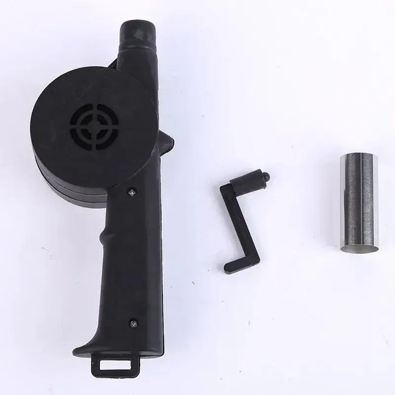 Hand-cranked Air Blower for BBQs