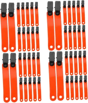 Happyyami Fluorescent Label Holder Stand Driveway Markers LED Light Tape Road Dry Erase Markers Reflector Running