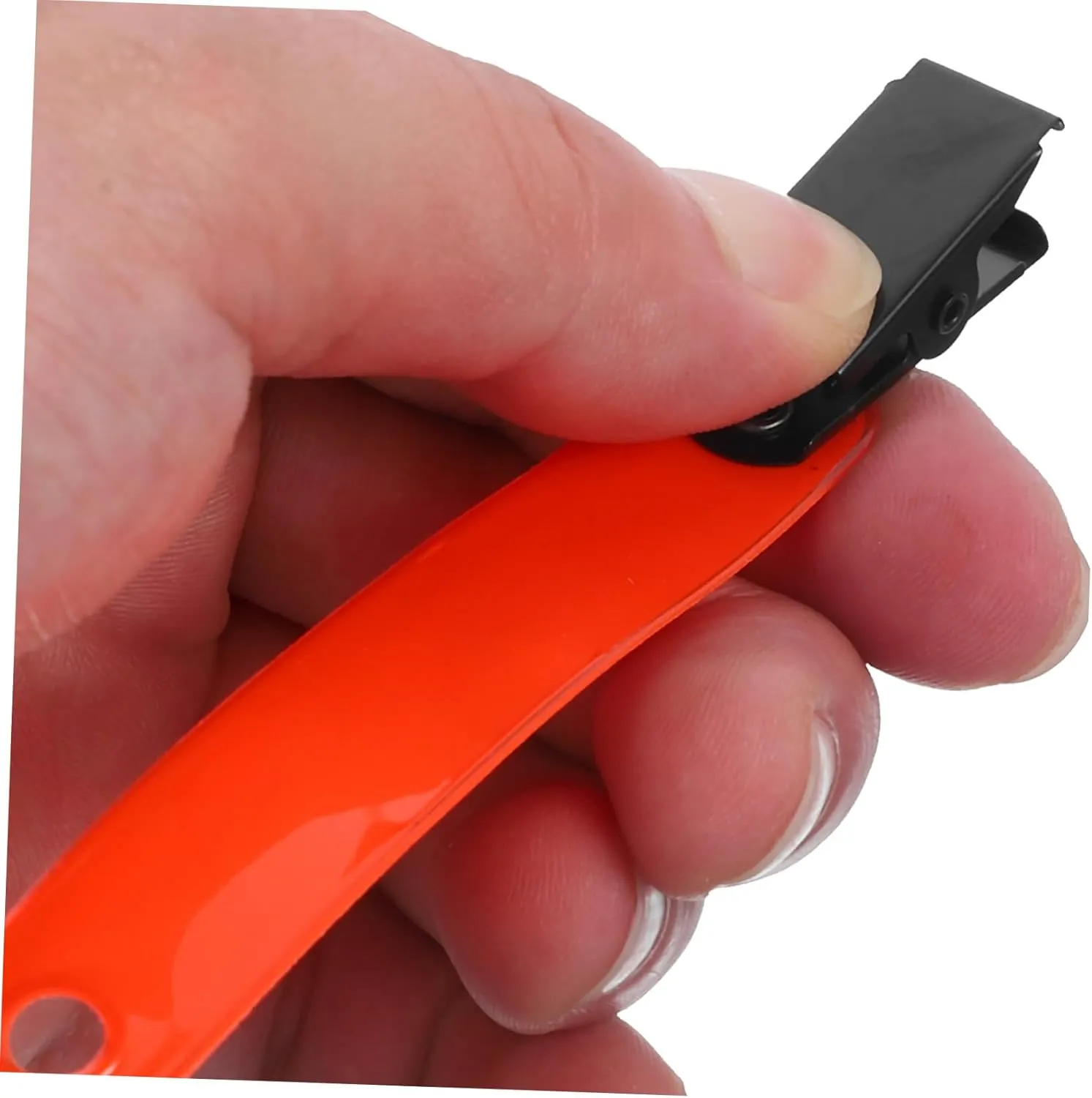 Happyyami Fluorescent Label Holder Stand Driveway Markers LED Light Tape Road Dry Erase Markers Reflector Running