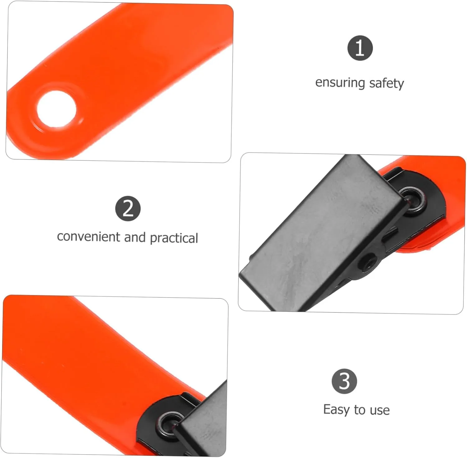 Happyyami Fluorescent Label Holder Stand Driveway Markers LED Light Tape Road Dry Erase Markers Reflector Running