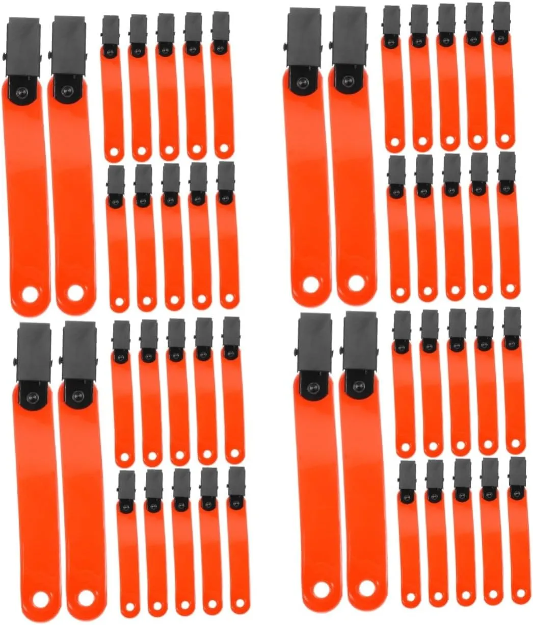 Happyyami Fluorescent Label Holder Stand Driveway Markers LED Light Tape Road Dry Erase Markers Reflector Running