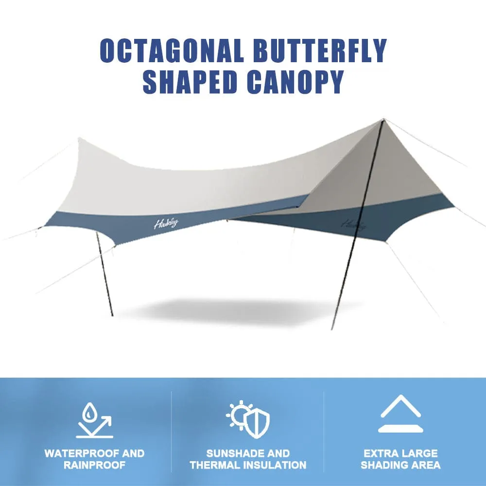 HAWKLEY Octagonal Canopy Camping Tent Tarps