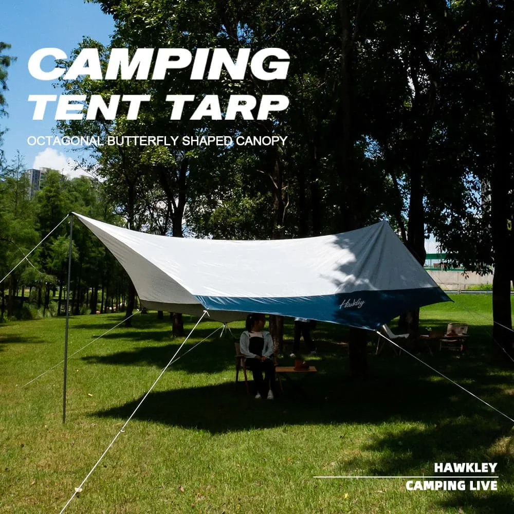 HAWKLEY Octagonal Canopy Camping Tent Tarps
