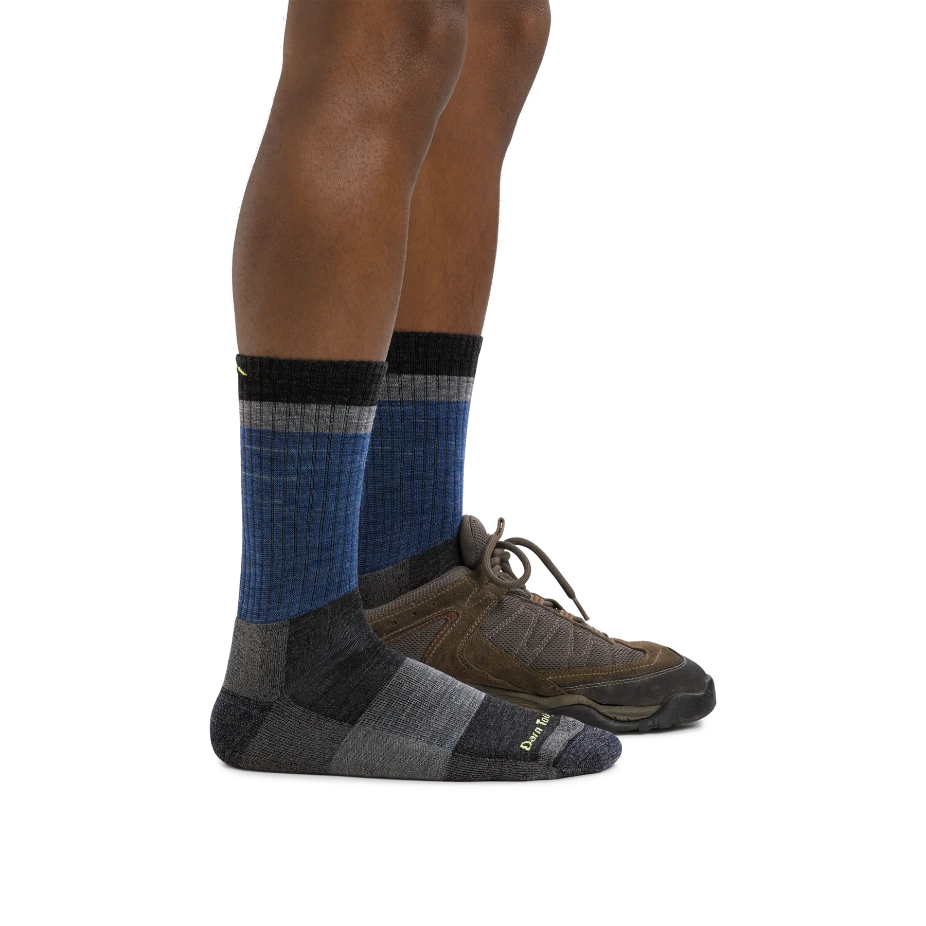 Heady Stripe Micro Crew Lightweight Hiking Sock