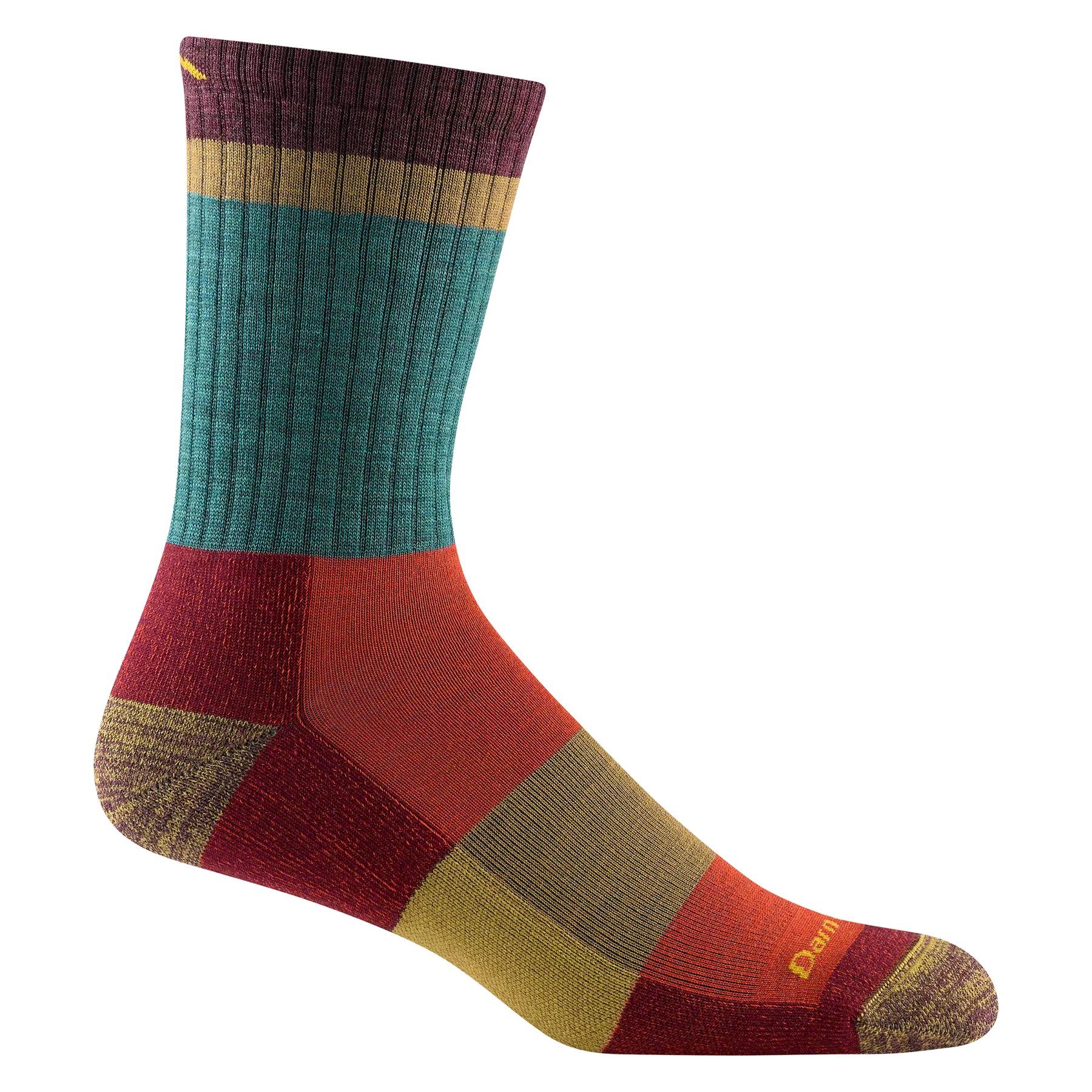 Heady Stripe Micro Crew Lightweight Hiking Sock