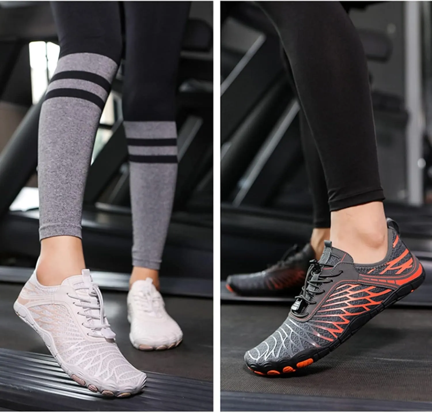 Hike Barefoot Footwear Shoes for Women Waterproof Running Non-Slip Hiking Barefoot Shoes Walking Fast Drainage