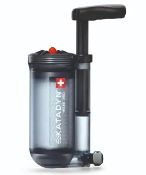 Hiker Pro Hand Pump Water Filter for Backpacking,Camping,Emergency Survival