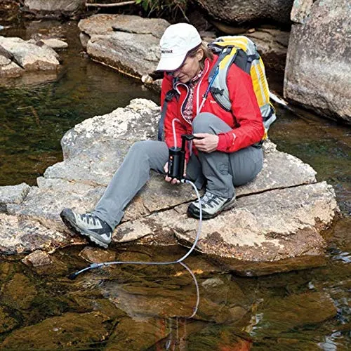 Hiker Pro Hand Pump Water Filter for Backpacking,Camping,Emergency Survival