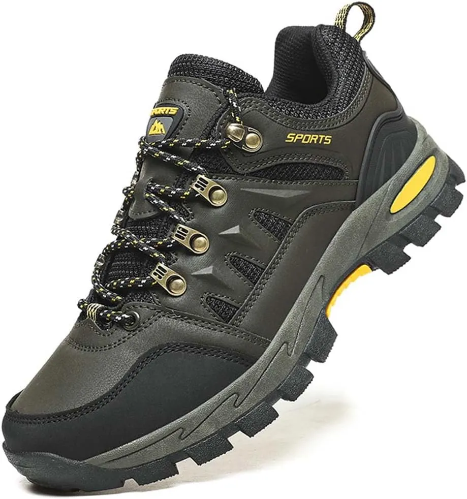 HYDLONGR Men's Women's Lightweight Waterproof Anti-Slip Hiking Shoes Travel Camping Shoes Walking Shoes