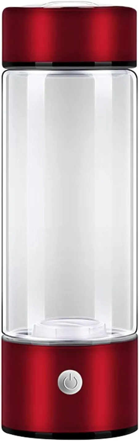 Hydrogen Rich Water Bottle, lonizer Alkaline Generator, Portable Healthy Cup, USB Rechargeable Anti-Aging Hydrogen Water Bottle, 1600ppb High Concentration