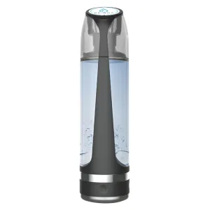 Hydrogen Water Bottle Generator | 17oz | Portable Athletic Performance & Rechargeable Hydration System | Certified H2 Generator | Up to 500  PPB | Quick Electrolysis with SPE/PEM Technology