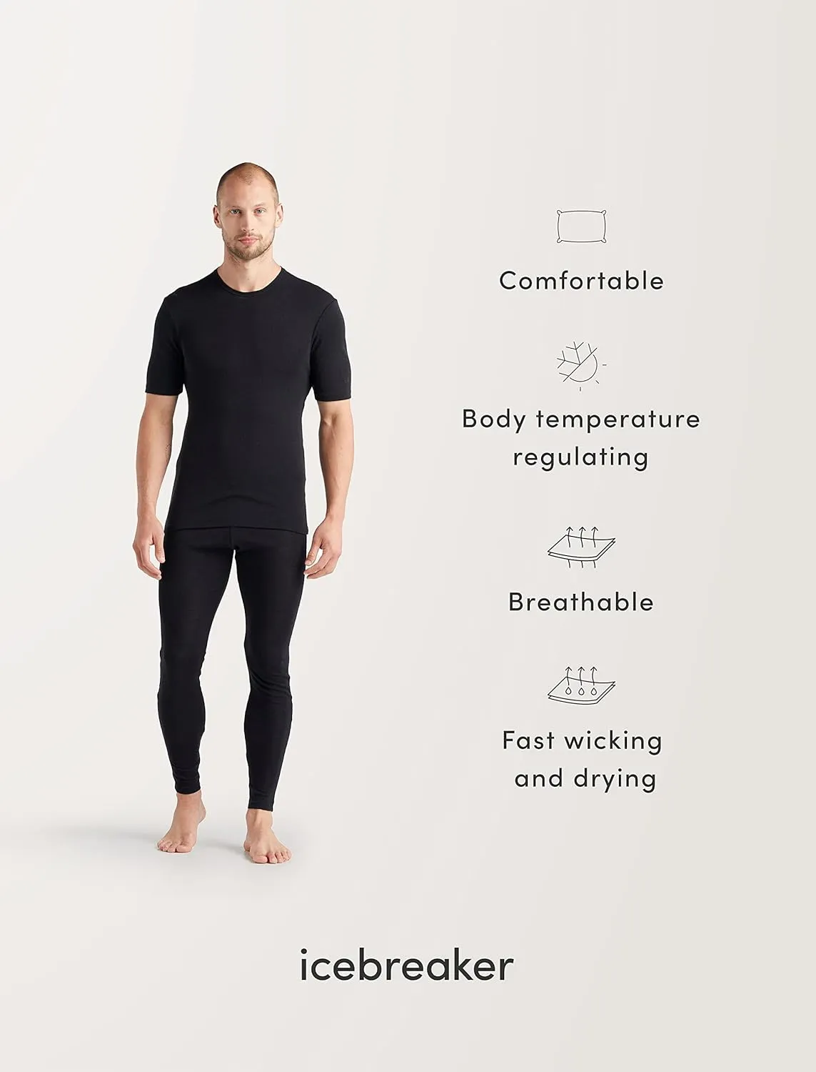 Icebreaker Merino Men's Merino 150 Anatomica Ss V