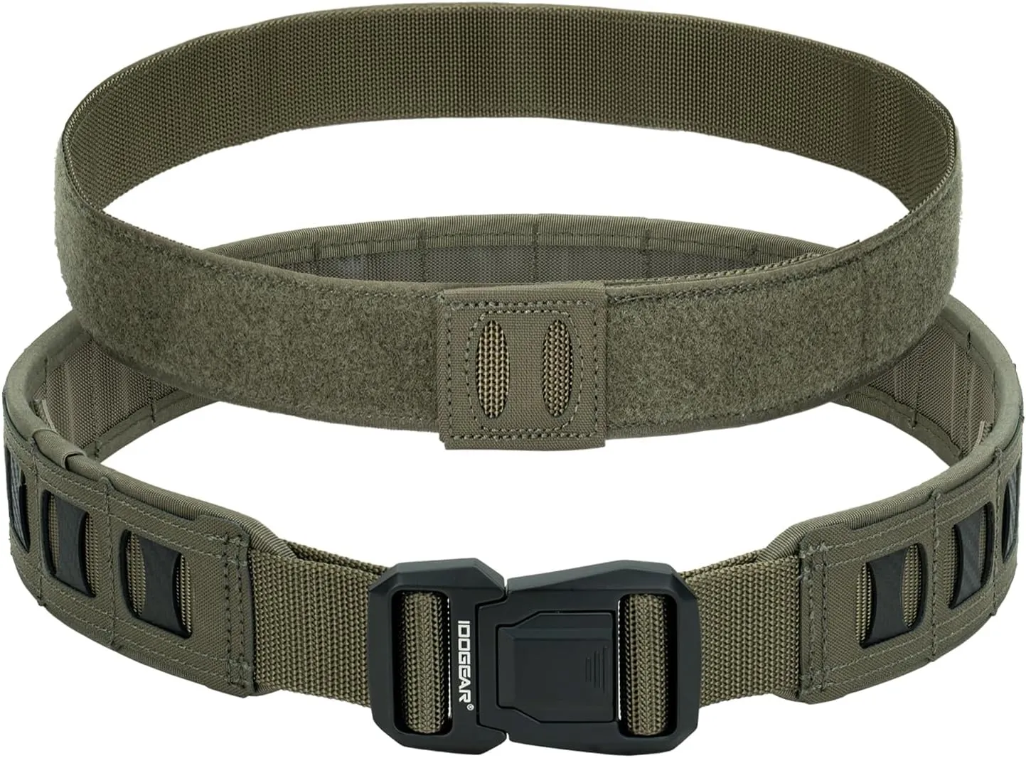 IDOGEAR SPORTS Tactical Heavy Duty Belt Quick Release MOLLE Belt With 1.5"/2" Inner Outer For Men Outdoor Paintball Airsoft