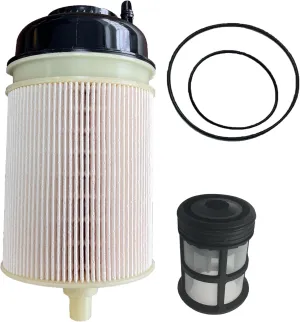 iFJF PF9908 Fuel Filter Element and Pre-screen 10 Micron Replacement for Detroit Diesel Engines DD13 DD15 DD16 Freight-liner West-ern Star Replaces A4720900651 FK13834 WF10103 (Upgrade)
