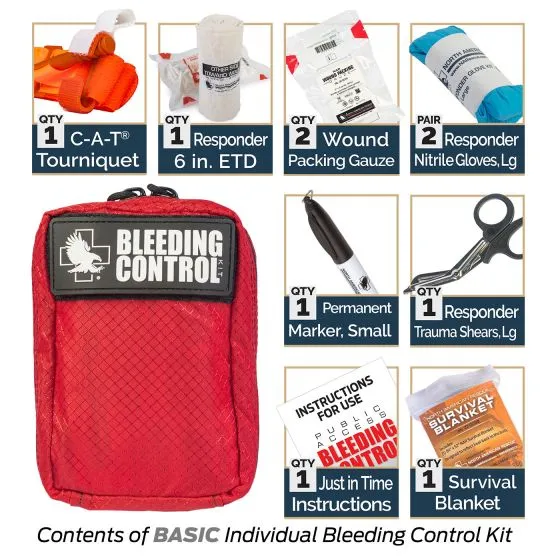 INDIVIDUAL BLEEDING CONTROL KIT - NYLON