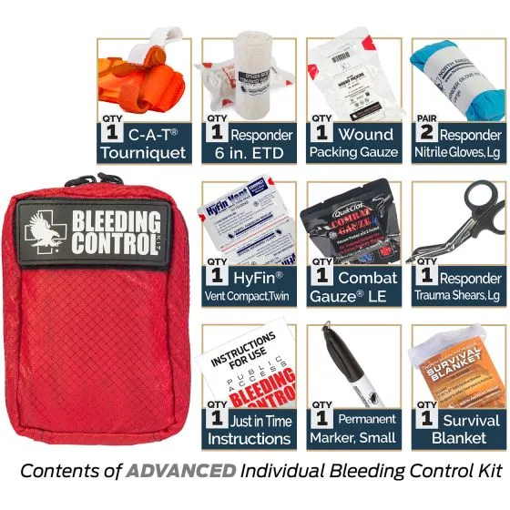 INDIVIDUAL BLEEDING CONTROL KIT - NYLON