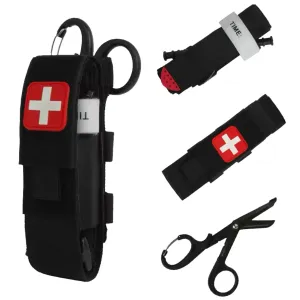 Individual Combat First Aid Tourniquet Bundle Black