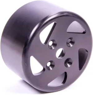 INDUSTRIES, INC. PRW Industries 2634600 Black Water Pump Pulley - GMLS Series 4-Hole