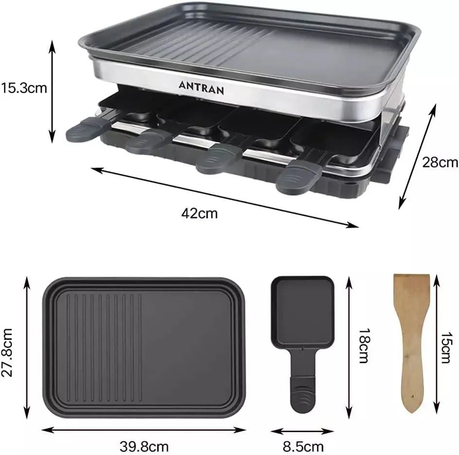 Infrared Electric Grill – 3D Smokeless Korean BBQ Non-Stick Electric Grill & Baking Pan